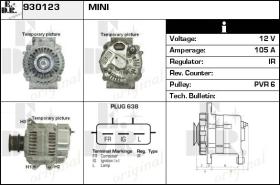 BKN 930123 - Alternador