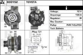 BKN 930152 - Alternador