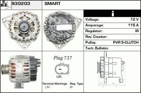 BKN 930203 - Alternador