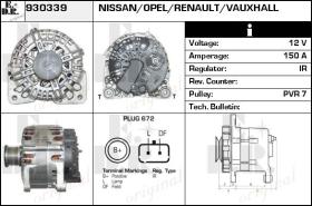 BKN 930339 - Alternador