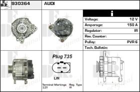 BKN 930364 - Alternador