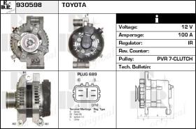 BKN 930598 - Alternador