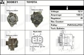 BKN 930831 - Alternador