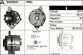 BKN 930920 - Alternador