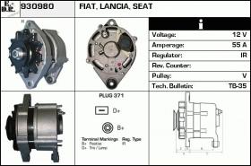 BKN 930980 - ALTERNADOR FIAT FIAT-ALLIS