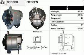 BKN 930990 - ALTERNADOR CITROEN,PEUGEOT,FIAT