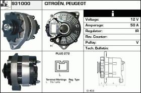 BKN 931000 - ALTERNADOR CITROEN,PEUGEOT,TALBOT