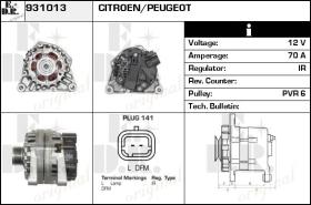 BKN 931013 - Alternador