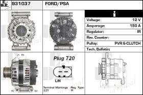 BKN 931037 - Alternador