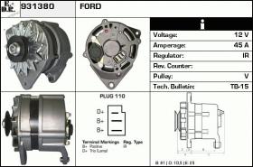 BKN 931380 - Alternador