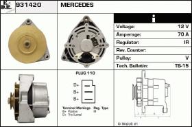 BKN 931420 - ALTERNADOR MERCEDES