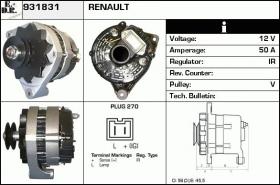 BKN 931831 - ALTERNADOR RENAULT