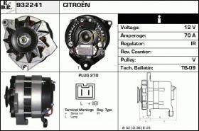 BKN 932241 - Alternador