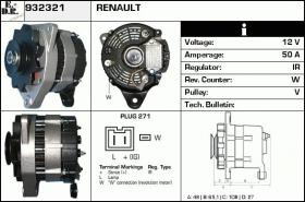 BKN 932321 - ALTERNADOR RENAULT