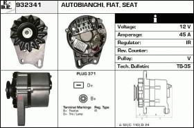 BKN 932341 - Alternador