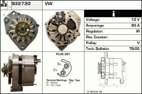 BKN 932730 - ALTERNADOR AUDI,VW,SEAT