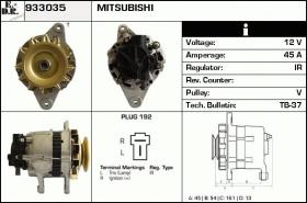 BKN 933035 - ALTERNADOR MITSUBISHI