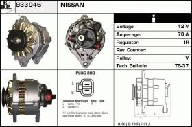 BKN 933046 - ALTERNADOR NISSAN