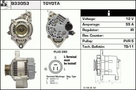 BKN 933053 - ALTERNADOR TOYOTA