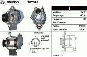 BKN 933056 - ALTERNADOR TOYOTA