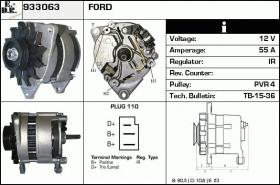 BKN 933063 - ALTERNADOR FORD