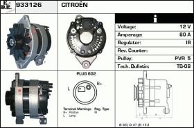 BKN 933126 - Alternador