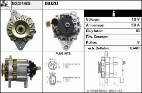 BKN 933165 - ALTERNADOR ISUZU,BEDFORD