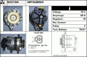 BKN 933194 - ALTERNADOR MITSUBISHI