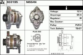 BKN 933195 - ALTERNADOR NISSAN