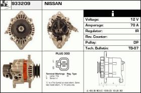 BKN 933209 - ALTERNADOR NISSAN