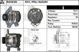 BKN 933236 - Alternador