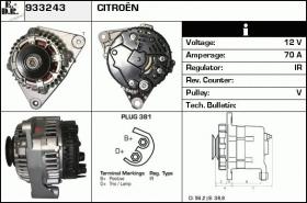 BKN 933243 - Alternador