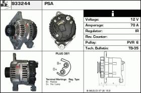 BKN 933244 - Alternador