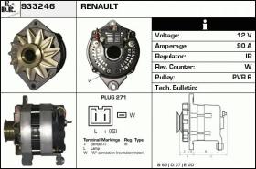 BKN 933246 - ALTERNADOR RENAULT