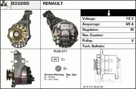 BKN 933265 - ALTERNADOR RENAULT