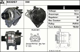 BKN 933267 - Alternador