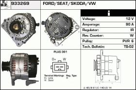 BKN 933269 - Alternador