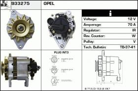 BKN 933275 - ALTERNADOR OPEL,VAUXHALL