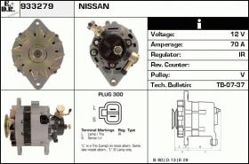 BKN 933279 - ALTERNADOR NISSAN