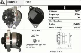 BKN 933283 - ALTERNADOR FIAT,LANCIA