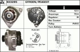 BKN 933285 - ALTERNADOR CITROEN,PEUGEOT