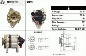 BKN 933298 - ALTERNADOR OPEL,VAUXHALL