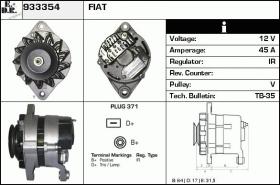 BKN 933354 - Alternador