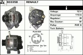 BKN 933358 - Alternador