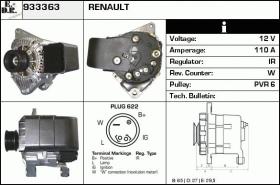 BKN 933363 - ALTERNADOR RENAULT