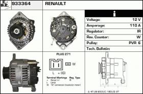 BKN 933364 - Alternador