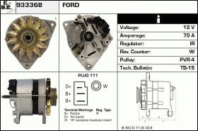 BKN 933368 - ALTERNADOR FORD