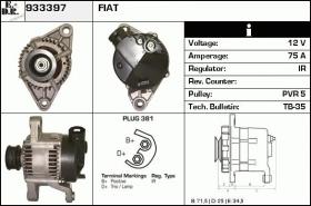 BKN 933397 - ALTERNADOR FIAT,LANCIA