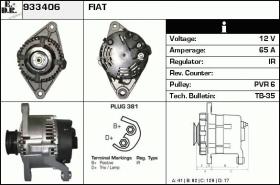 BKN 933406 - Alternador