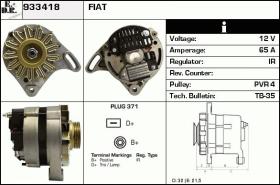 BKN 933418 - ALTERNADOR FIAT,LANCIA